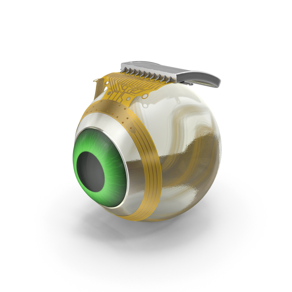 Cyborg: Emerald Iris Cybernetic Implant PNG & PSD Images Cyborg: Emerald Iris Cybernetic Implant PNG & PSD Images