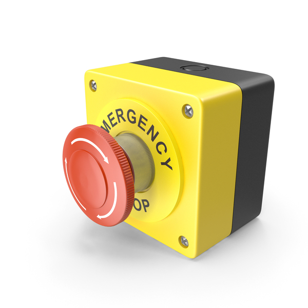 Pushbutton Switch: Emergency Stop Button PNG & PSD Images Pushbutton Switch: Emergency Stop Button PNG & PSD Images
