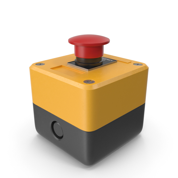 Pushbutton Switch: Emergency Stop Button Yellow PNG & PSD Images Pushbutton Switch: Emergency Stop Button Yellow PNG & PSD Images