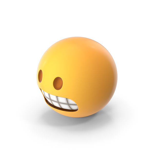 Facial Expression: Emoji Grimacing Face PNG & PSD Images