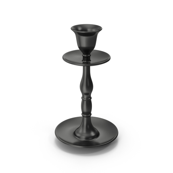 Candlestick: Empty Black Candle Holder PNG & PSD Images Candlestick: Empty Black Candle Holder PNG & PSD Images
