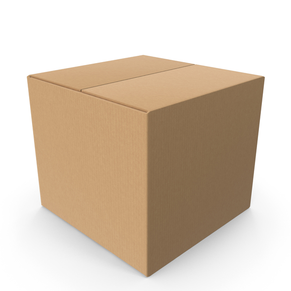 Empty Cube Parcel Cardboard Box PNG & PSD Images Empty Cube Parcel Cardboard Box PNG & PSD Images