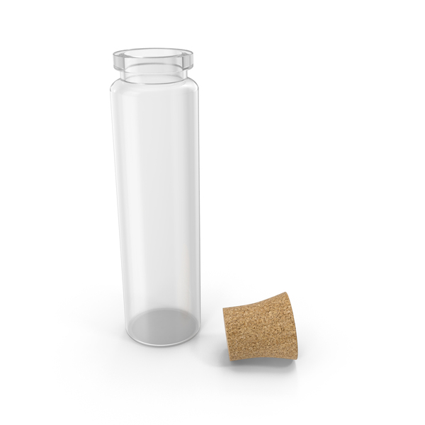 Empty Homeopathic Medicine Bottle PNG & PSD Images