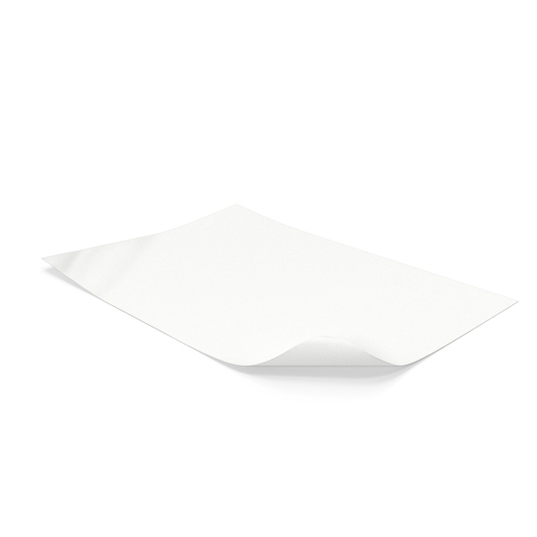Empty Paper with Curled Corners PNG & PSD Images Empty Paper with Curled Corners PNG & PSD Images