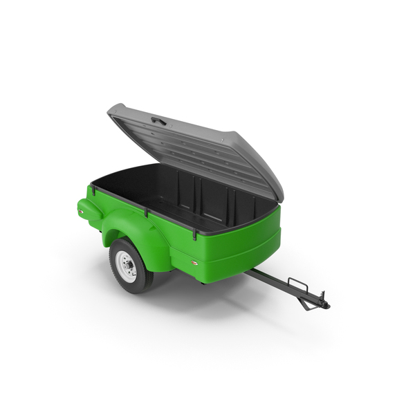 Enclosed Small Cargo Trailer Open PNG & PSD Images