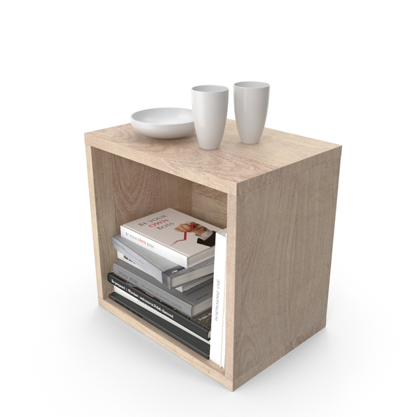 End Table with Books PNG & PSD Images End Table with Books PNG & PSD Images