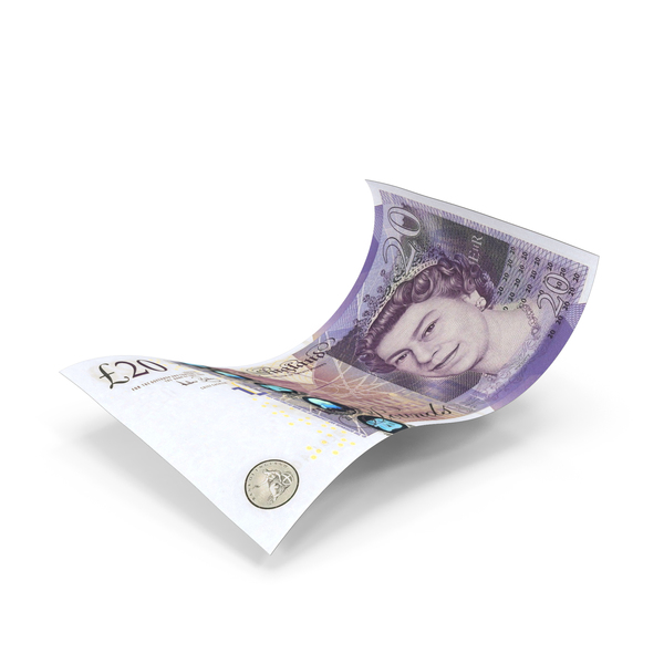 Pound: England 20 Pounds Money Note Fly PNG & PSD Images Pound: England 20 Pounds Money Note Fly PNG & PSD Images