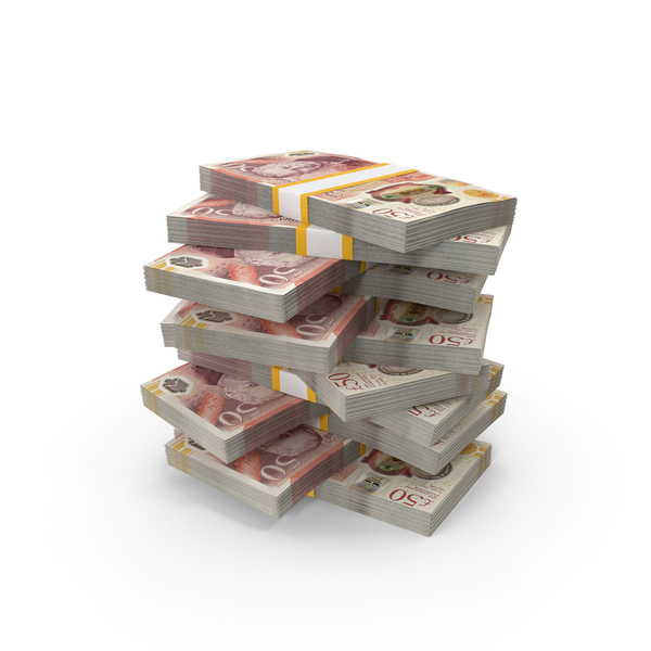 Note: England 50 Pound Money Currency Lot Stack PNG & PSD Images Note: England 50 Pound Money Currency Lot Stack PNG & PSD Images