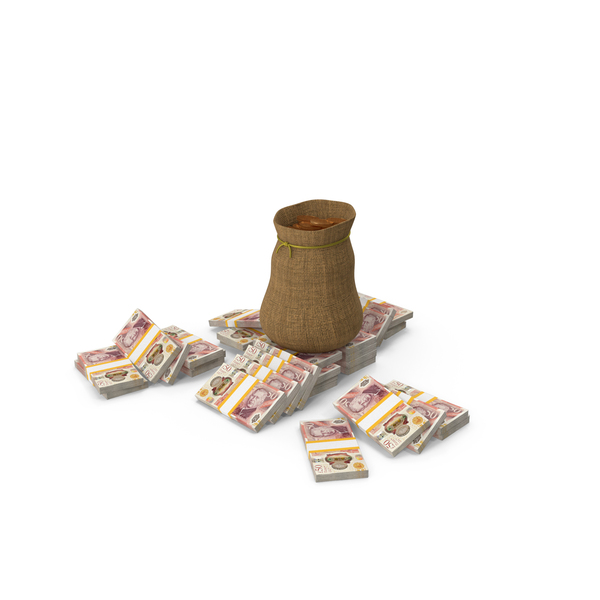 Note: England 50 Pound Money Notes Bag Coins Currency PNG & PSD Images Note: England 50 Pound Money Notes Bag Coins Currency PNG & PSD Images