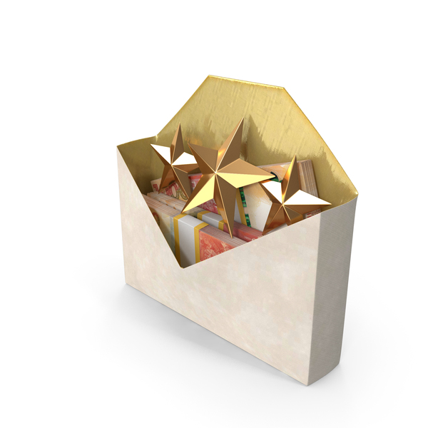 Envelop 1000 Hong Kong Dollars Money Notes Currency Three Stars PNG & PSD Images