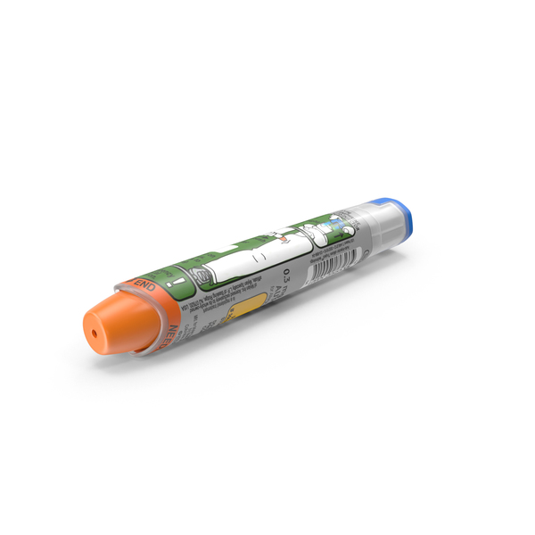 Epinephrine Autoinjector PNG & PSD Images