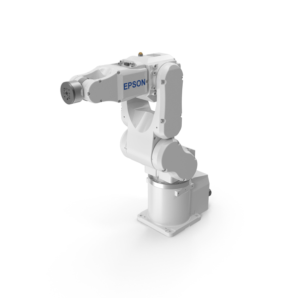Robotic Arm: EPSON C3 Industrial Robot PNG & PSD Images Robotic Arm: EPSON C3 Industrial Robot PNG & PSD Images