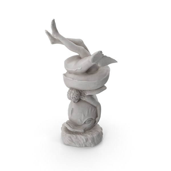 Eros Riding Dolphin Statue PNG & PSD Images Eros Riding Dolphin Statue PNG & PSD Images