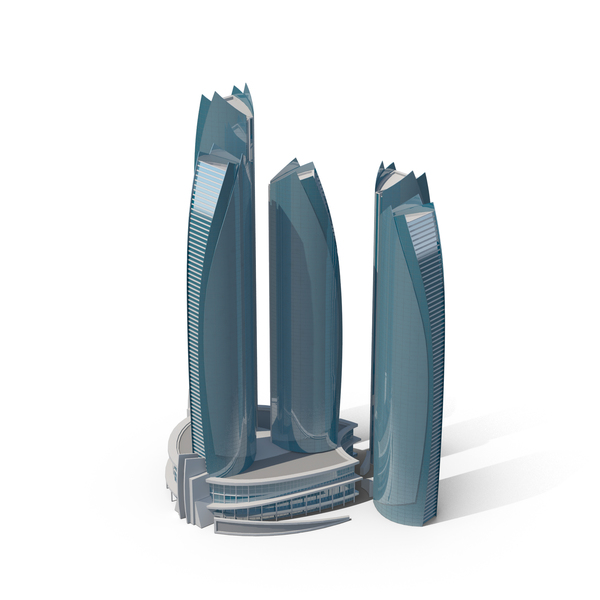 Skyscraper: Ethihad Towers PNG & PSD Images Skyscraper: Ethihad Towers PNG & PSD Images