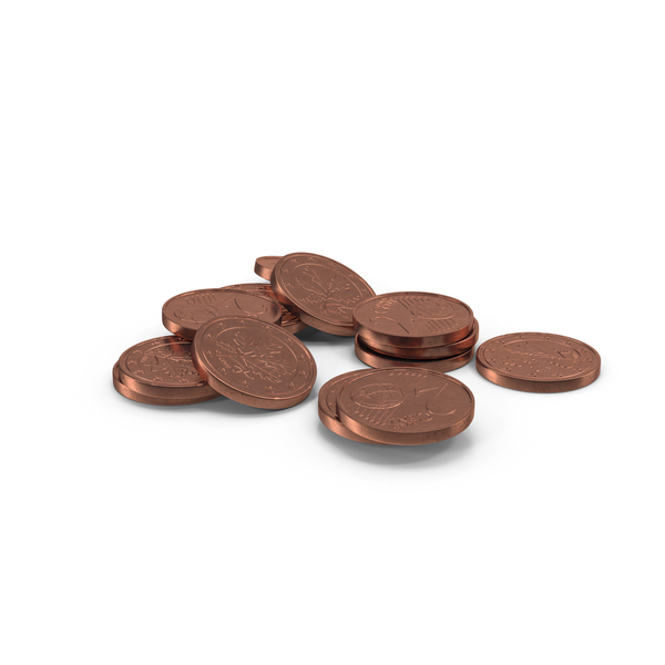 Euro 2 Cent Coin Pile PNG & PSD Images Euro 2 Cent Coin Pile PNG & PSD Images
