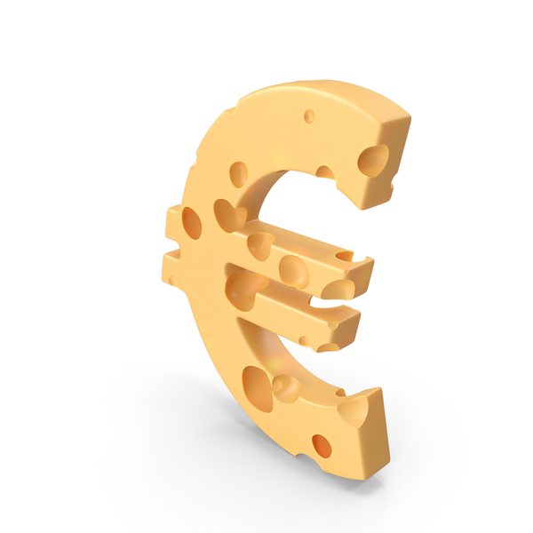 Currency Symbols: Euro Cheese Symbol PNG & PSD Images