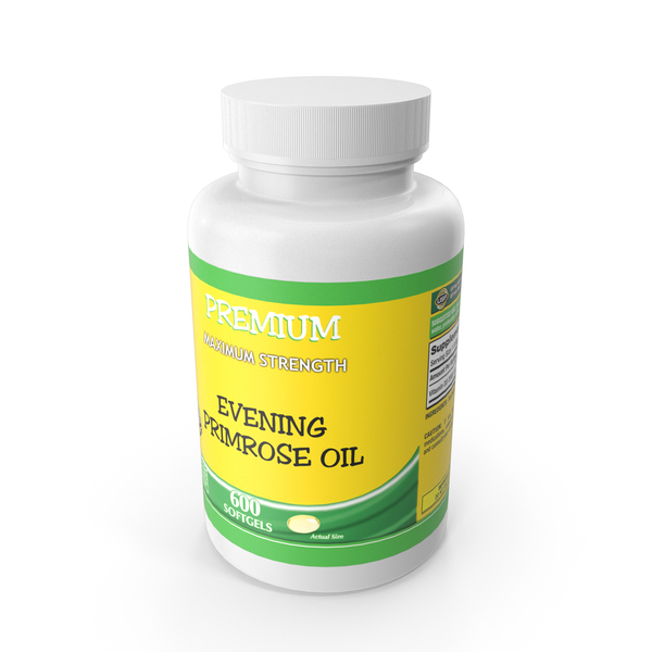 Vitamin: Evening Primrose Oil Bottle PNG & PSD Images Vitamin: Evening Primrose Oil Bottle PNG & PSD Images