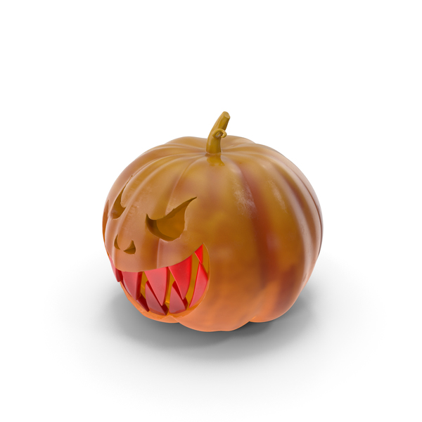 Jack O Lantern: Evil Smile Horror Halloween Pumpkin PNG & PSD Images