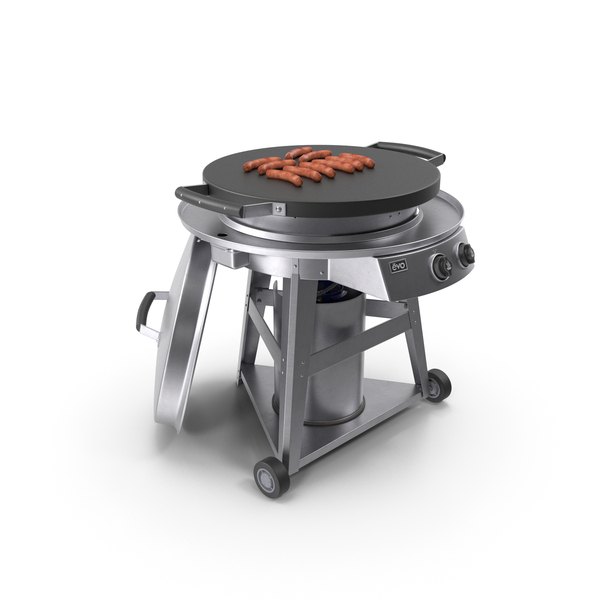 Gas: Evo Residential Professional Grill Cart With Fried Sausages PNG & PSD Images Gas: Evo Residential Professional Grill Cart With Fried Sausages PNG & PSD Images