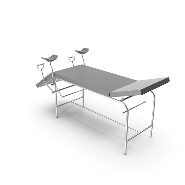 Gynecologic Operating: Exam Table PNG & PSD Images
