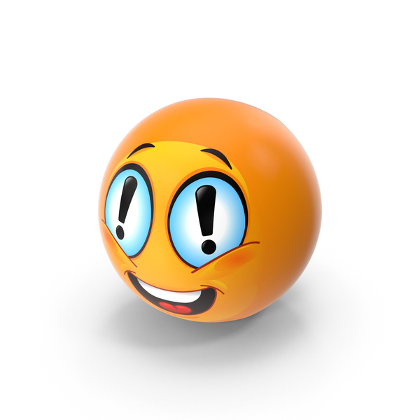 Facial Expression: Excited Emoji PNG & PSD Images Facial Expression: Excited Emoji PNG & PSD Images