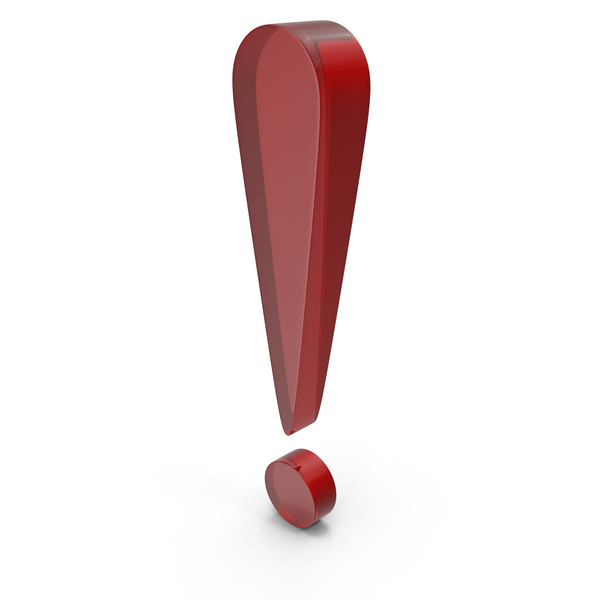 Punctuation: Exclamation Mark Red Glass PNG & PSD Images Punctuation: Exclamation Mark Red Glass PNG & PSD Images
