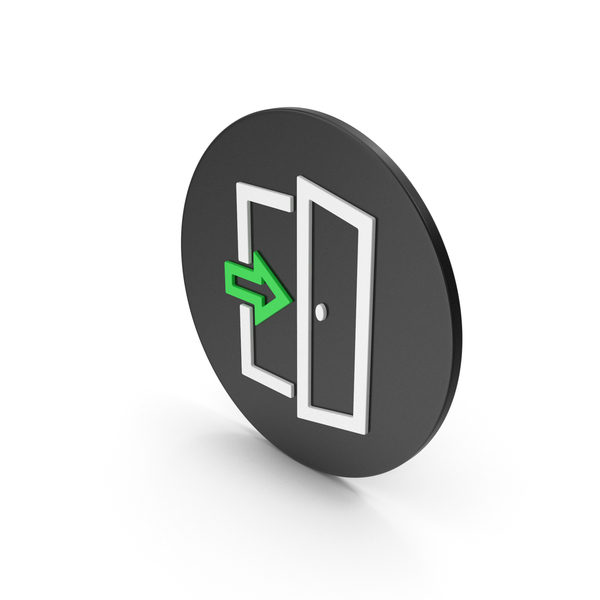 Sign: Exit Icon PNG & PSD Images Sign: Exit Icon PNG & PSD Images