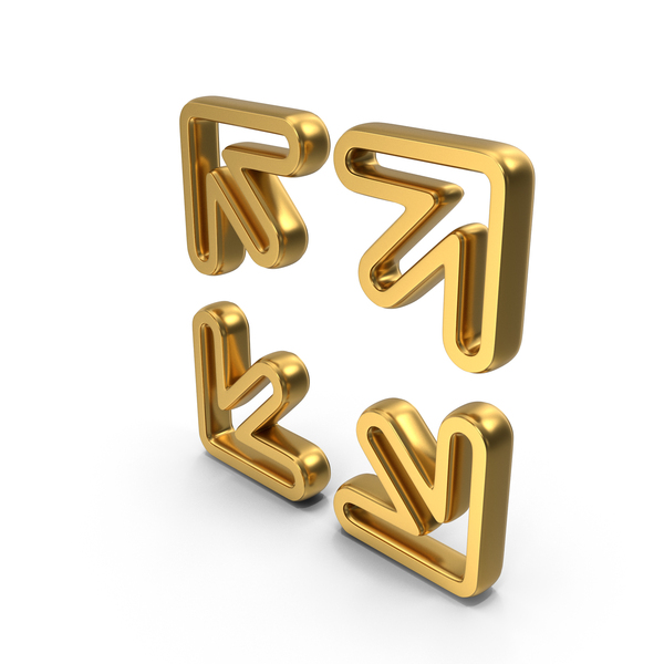 Symbols: Expand Gold Symbol PNG & PSD Images Symbols: Expand Gold Symbol PNG & PSD Images