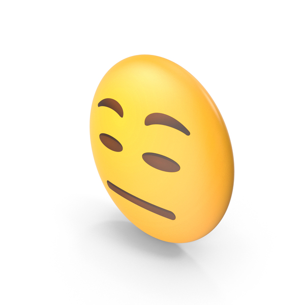 Facial Expression: Expressionless Face Button Emoji PNG & PSD Images Facial Expression: Expressionless Face Button Emoji PNG & PSD Images
