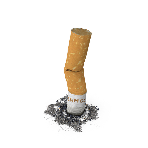 Cigarettes: Extinguishing Cigarette Camel PNG & PSD Images