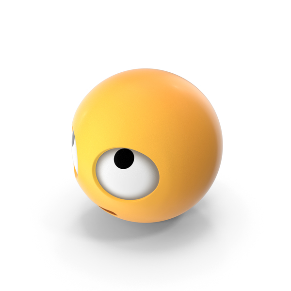 Smiley Face: Eye Roll Emoji PNG & PSD Images