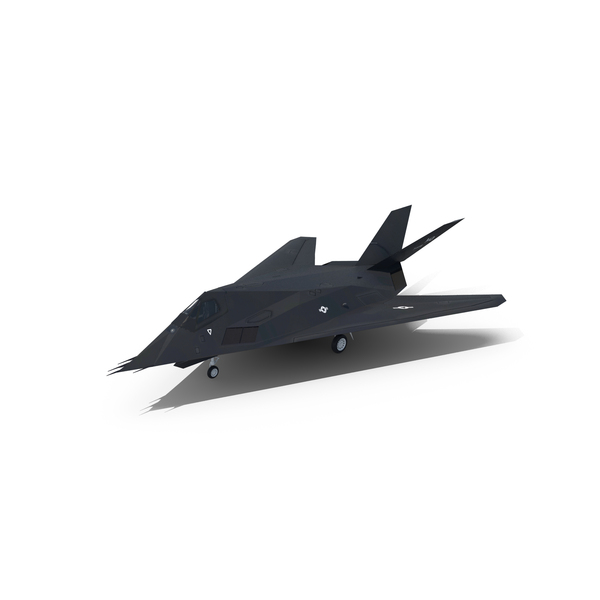 Ship: F-117A Nighthawk Stealth Attack Aircraft PNG & PSD Images