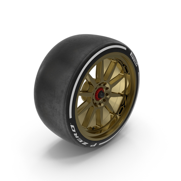 Car Wheel: F1 Pirelli 18 Inch Hard Tyre PNG & PSD Images