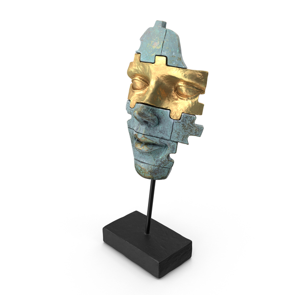Face Mask Statue PNG & PSD Images Face Mask Statue PNG & PSD Images