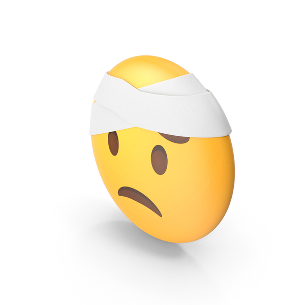 Facial Expression: Face With Head Bandage Button Emoji PNG & PSD Images Facial Expression: Face With Head Bandage Button Emoji PNG & PSD Images