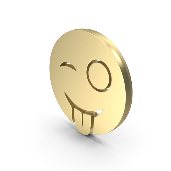 Facial Expression: Face with Tongue Emoji Face 1 PNG & PSD Images
