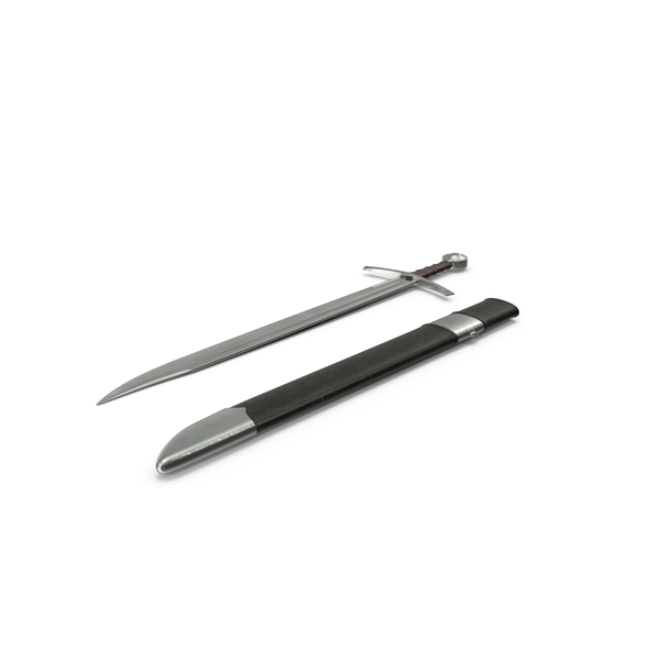 Falchion Sword with Sheath PNG & PSD Images Falchion Sword with Sheath PNG & PSD Images
