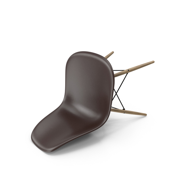 Fallen Eames Plastic Side Chair Chocolate PNG & PSD Images Fallen Eames Plastic Side Chair Chocolate PNG & PSD Images