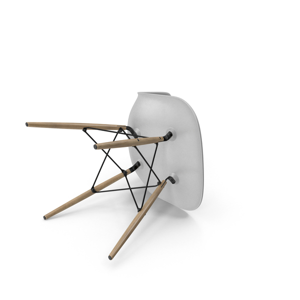Fallen Grey Eames Plastic Side Chair PNG & PSD Images Fallen Grey Eames Plastic Side Chair PNG & PSD Images