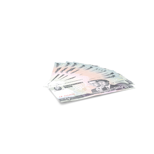 Banknote: Fan Shaped North Korea 5 Won Banknotes PNG & PSD Images Banknote: Fan Shaped North Korea 5 Won Banknotes PNG & PSD Images