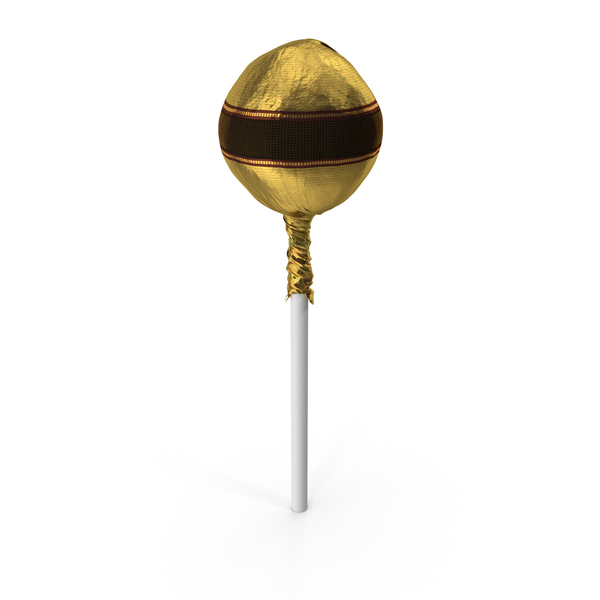 Fancy Wrapped Lollipop Gold PNG & PSD Images Fancy Wrapped Lollipop Gold PNG & PSD Images