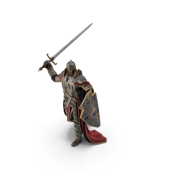 Fantasy Knight Attacking PNG & PSD Images Fantasy Knight Attacking PNG & PSD Images