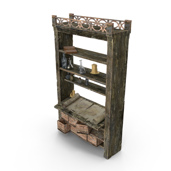 Shelving: Fantasy Shelf PNG & PSD Images Shelving: Fantasy Shelf PNG & PSD Images