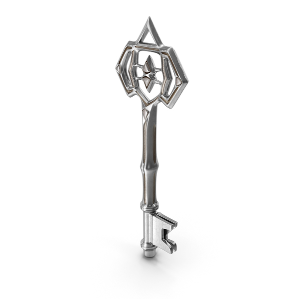 Fantasy Silver Key PNG & PSD Images Fantasy Silver Key PNG & PSD Images
