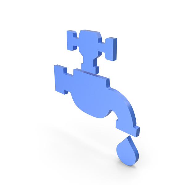 Faucet Blue Symbol PNG & PSD Images Faucet Blue Symbol PNG & PSD Images