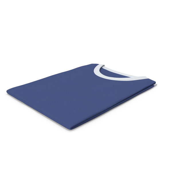 Tank Top: Female Crew Neck Folded White and Dark Blue PNG & PSD Images Tank Top: Female Crew Neck Folded White and Dark Blue PNG & PSD Images