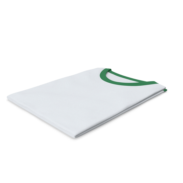 Tank Top: Female Crew Neck Folded White and Green PNG & PSD Images Tank Top: Female Crew Neck Folded White and Green PNG & PSD Images