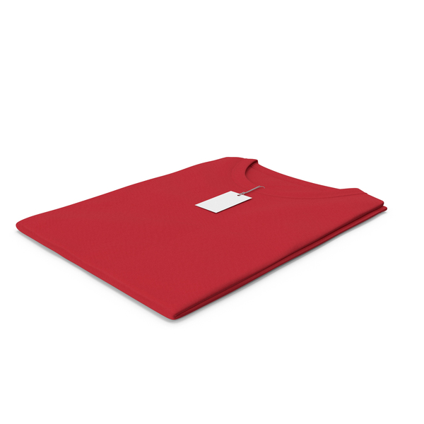 Tank Top: Female Crew Neck Folded With Tag Red PNG & PSD Images Tank Top: Female Crew Neck Folded With Tag Red PNG & PSD Images