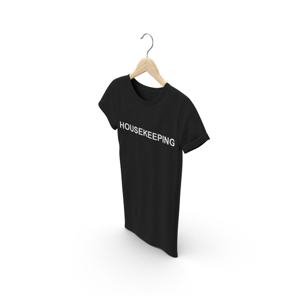 T Shirt: Female Crew Neck Hanging Black Housekeeping PNG & PSD Images T Shirt: Female Crew Neck Hanging Black Housekeeping PNG & PSD Images
