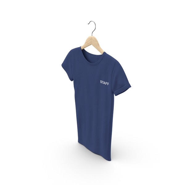 T Shirt: Female Crew Neck Hanging Dark Blue Staff PNG & PSD Images T Shirt: Female Crew Neck Hanging Dark Blue Staff PNG & PSD Images
